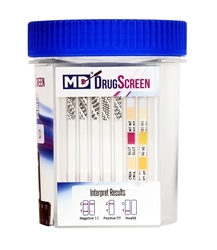 MD DrugScreen 12 Panel Test Cup W/ 6 Adulterants